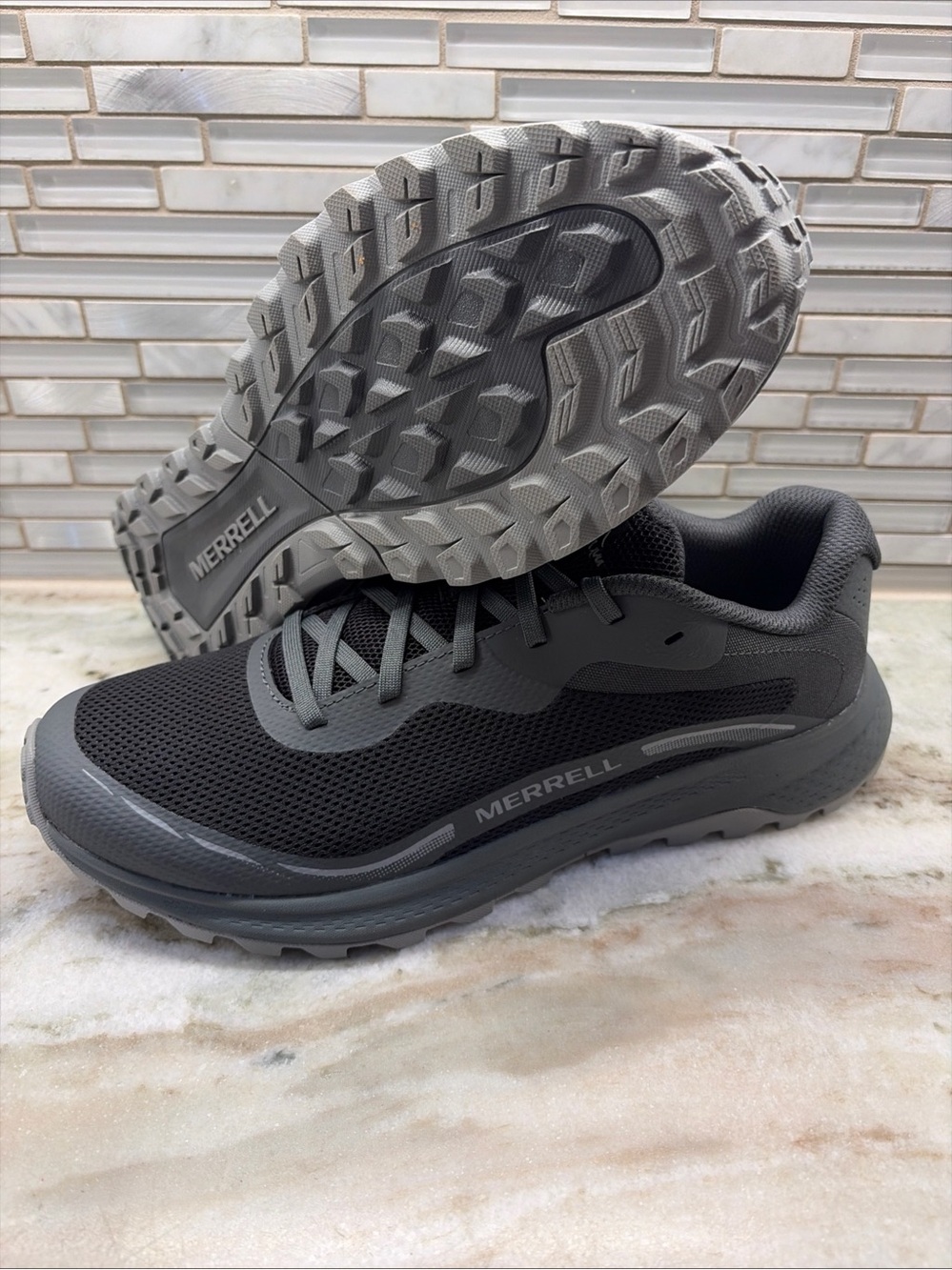 Merrell Fly Strike 2 Trail Running Walking Athletic Trainers Shoes Mens SZ 9.5